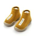 Baby with soft soles anti slip spring autumn baby socks, indoor outdoor walking early education, breathable shoes socks for infants and young children.
