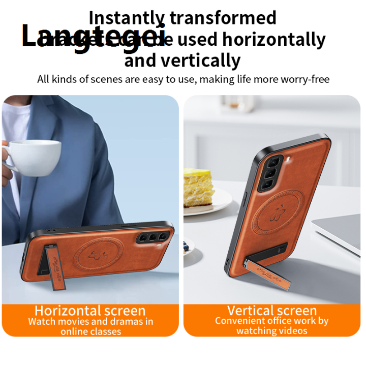Phone%20case%20For%20infinix%20Hot%2040%2040i%2050%2060%20Pro%20Plus%20Smart%208%20Zero%2030%20Back%20cover%20Light%20Luxury%20Leather%20Texture%20Compatible%20with%20Wireless%20Magnetic%20Accessories%20Versatile%20Bracket%20Cover%20cases%20-%20Image%206
