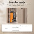 K&F Concept KF28.0022 LP-E6NH 2250mAh Type-C Direct Charge Interface Camera Battery. 