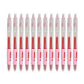 Deli EG09-RD Retractable Gel Pen 0.5mm (Red). 