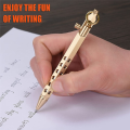 Bolt Action Pen Solid Brass Pen Metal Pen (Retro B). 
