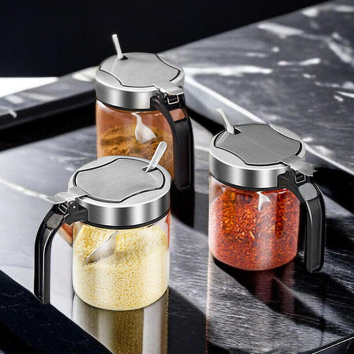 Airtight%20Glass%20Seasoning%20Jar%20Handy%20spoon%20included%20Transparent%20lid%20Food-grade%20material%20Sugar%20Bowl%20glass%20Spill-proof%20Salt%20-%20Image%207