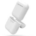 Apple Airpods White Silicone Case w Carabiner.