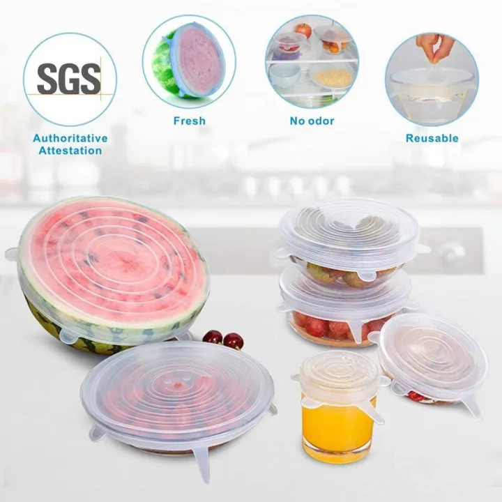 Kitchen%20Reusable%20Silicone%20Stretch%20Seal%20Lid%20Preservation%20Vacuum%20Food%20Storage%20Bowl%20Cover%206%20Pcs%20Set%20-%20Image%203