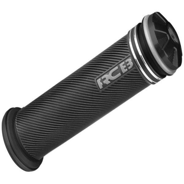 Alloy RCB AHG66 Handle Grip. Universal Handle Grips For Motorcycle. Black 2 Pis