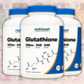 Nutricost Glutathione – 500mg – 240 Capsules – for Antioxidant Support & Liver Health. 