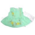 New Born Baby Girl Summer Stylish Cotton Sleeve Less Frock Soft Pleated Fabric - বাচ্চাদের জামা. 