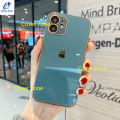 Cover Zone for iPhone 11 Luxury 6D Plating Soft Casing Silicone Square Frame Phone Case For Apple iPhone 11 Back Cover (Back Case Cover For Smartphone). 