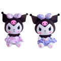 Sanrio Kuromi Plush Toys Soft Stuffed Cartoon Anime Plush Doll For Fans Gifts Collection. 