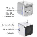 Digital FM Radio Mini Radio Receiver LCD Display Wireless Walkman Portable Speaker Support SD/TF Card For PC Phone Music Player. 