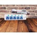 Multiplug 5 port / 5 socket multiplug / 5m tar 5 point multi plug. 