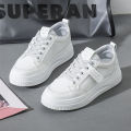 Little White Shoes Women's 2023 New Running Shoes Ins Trendy Women's Shoes Korean Version Casual Sneakers for School Girls.
