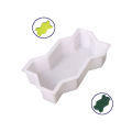 Three Wave Shape DIY Brick Mould Path Maker Concrete Molds Garden Pavement Mold Road Path Paving Brick Mould for Patio Lawn Garden. 
