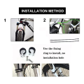 ZOROOM Bicycle Front Rack, Aluminum Alloy Luggage Touring Carrier Racks 15KG Capacity Mountain Road Bike Pannier Rack.