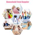 Doppler Fetal Radiation-free Fetal Heart Rate Monitor Ultrasound Fetus Doppler Detector Pregnant Fetal Pulse Meter Baby Monitor. 