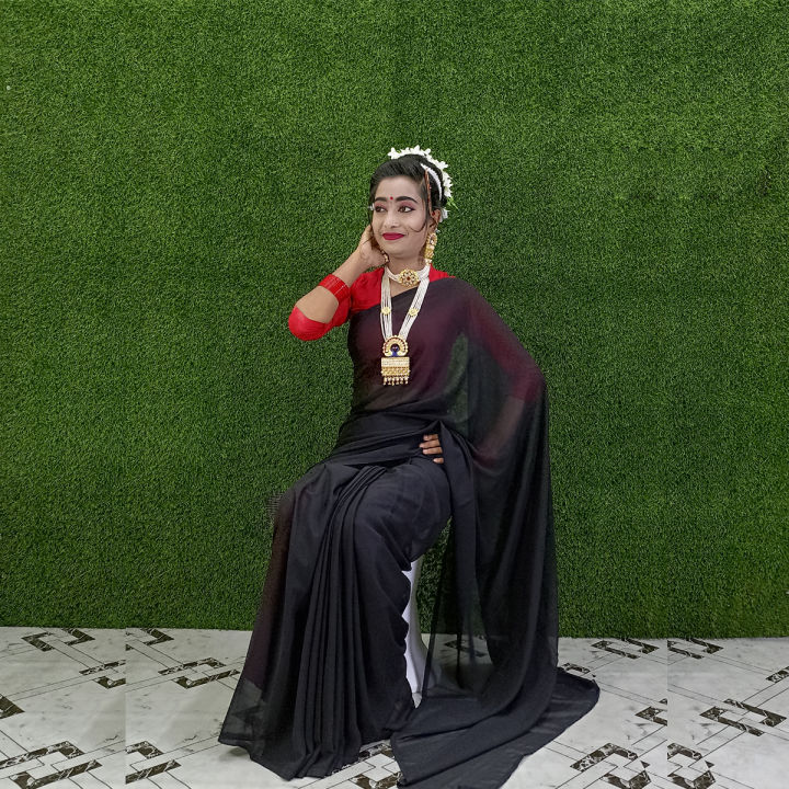 Ethereal%20Charm%20Weightless%20Georgette%20Saree%20-%20A%20Graceful%20Ensemble%20for%20All%20Seasons%20and%20Occasions-%20Perfect%20for%20Every%20Fashionista%20-%20Image%204