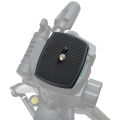 Release Plate Camera Tripod Ball Head Quick Release Plate Replacement SLR Camera PTZ Quick Release Plate Photography Accessories Applicable To Yunteng 668 888 Demoo.