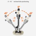 Precision 45-90 degree Angle Adjustable Drill Guide Attachment.