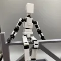 Movable Joint Action Figure 3d Printed Multi-jointed Movable Robot Model for Home Decoration Durable Action Figure 3d Printed Action Figure. 