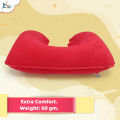 4 in 1 Inflatable Travelling Pillow set with eye mask, ear plugs and pouches - Stylish and Elegent - soft and comfortable. 