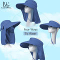 LouisWill Women Caps Women Sun Hats Summer Outdoor Beach Hats UV Sunscreen Hats 360°UV Protection Caps Visor Sunbonnets Fisherman Hat for Women.
