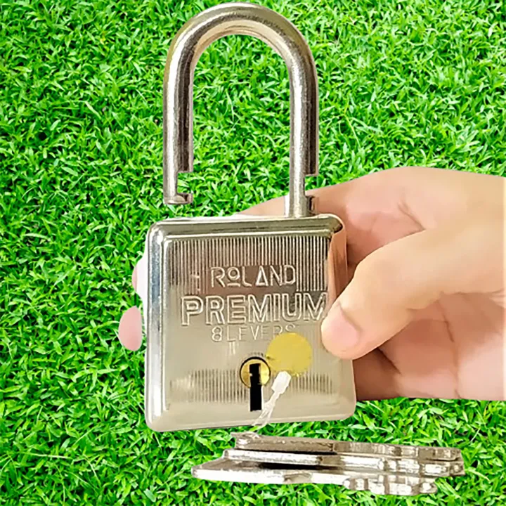 Tala Key 60mm Premium Tala/Lock 8 Levers 3 key Double Locking System Padlock big ...