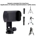 360° Rotating Multifunctional Phone Tripod Horizontal And Vertical Fixed Universal Bracket Good effect and easy to use. 