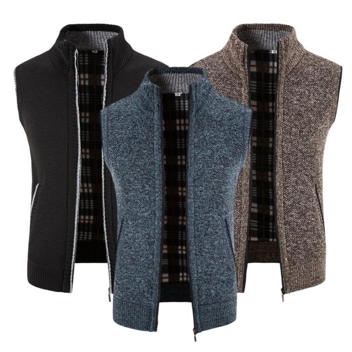 Knitted%20Cardigan%20Vest%20Ribbed%20Hem%20Elastic%20Warm%20Men%20Solid%20Color%20Thickened%20Casual%20Knitwear%20Waistcoat%20Male%20Outerwear%20Streetwear%20-%20Image%206