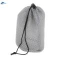 Mesh Drawstring Bag Stuff Storage Sack Carry Case Pouch for Outdoor Travel. 