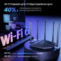Tenda WIFI6 Router AX1500 Gigabit Wireless Router Signal Amplifier 2.4G 5GHz Beamforming Parental Control Guest Network. 