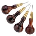 Handmade Leather Goods DIY Sandalwood Diamond Awl Rosewood Diamond Cone Leather Awl Diamond Cone B.