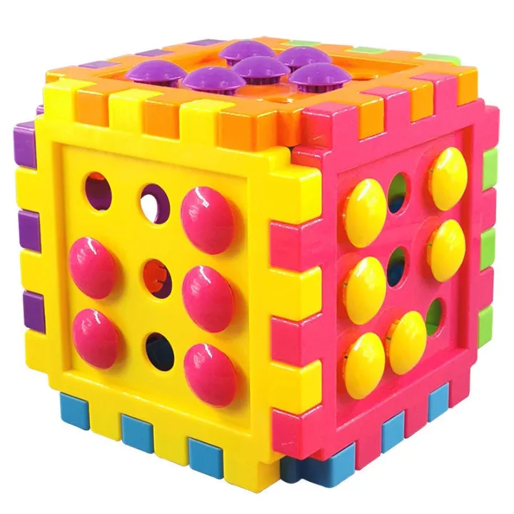 Kids%20large%20particle%20mushroom%20nail%20cube%20puzzle%20toys%20early%20education%20intelligence%20development%20-%20Image%203