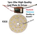 1 set 20 Watt LED palte & Driver AC 220V 20W LED Light Bulbs Driver Circuit Board For 20 Watt SMD LED Chip for high quality led bulb energy saveings led light kit 20 Watt LED palte & Driver AC 220V 20W LED Light Bulbs Driver Circuit Board For 20 Wat. 
