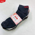 Levin Premium Quality 5 Pairs Low Cut Sports Casual Socks Ankle Moja For Men. 