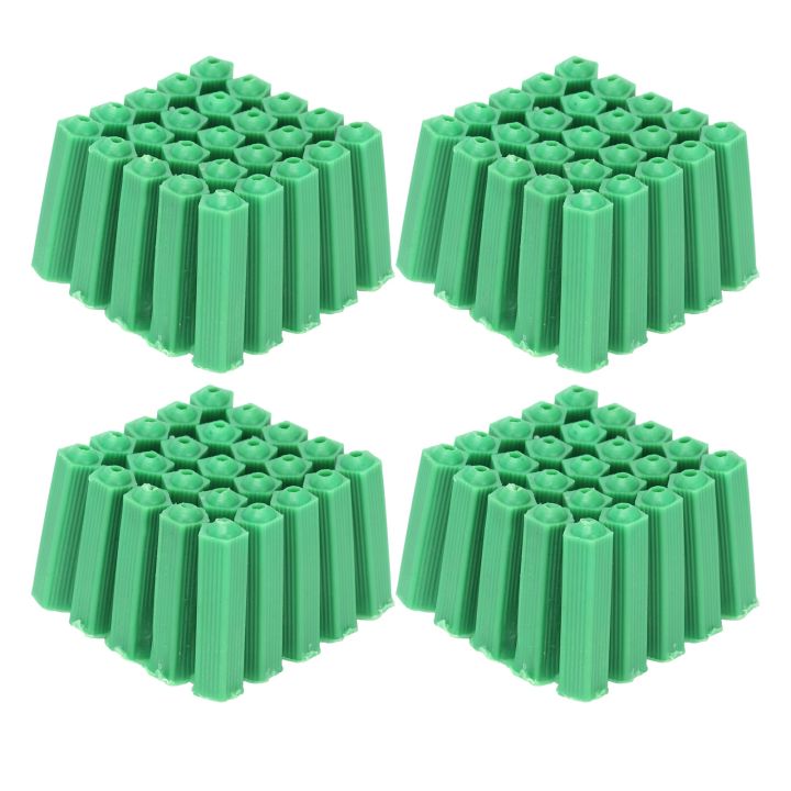 100Pcs%20M6%20Expansion%20Pipe%20Plastic%20Wall%20Plug%20Fixing%20Tube%20Green%20H%20MF%20-%20Image%209