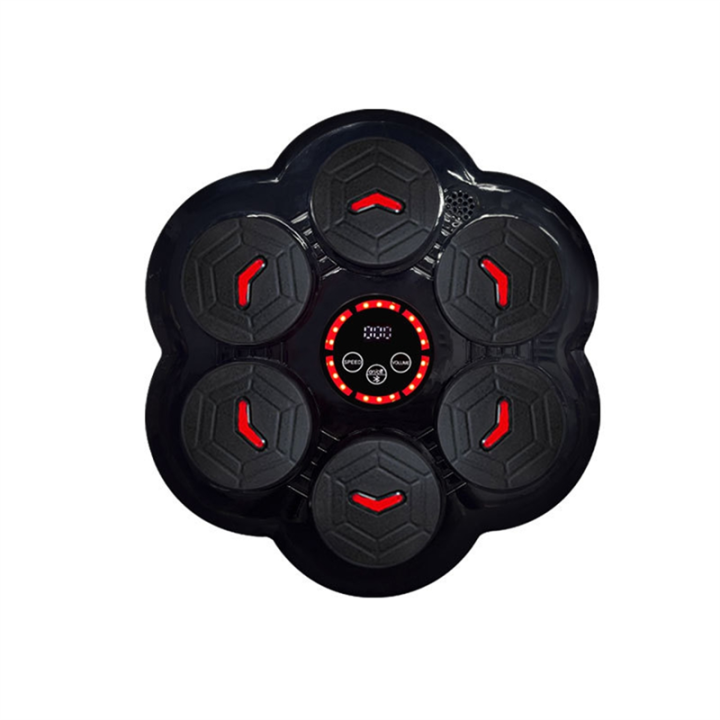 Smart Music Boxing Machine Wall-Mount Target with Adjustable Speed Bluetooth Compatibility Reaction Practice for Kids Adults