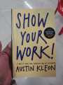 Austin Kleon Three Book Set (Steal Like An Artist+Show Your Work+Keep Going). 