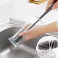 Silicone Bottle Cleaning Brush Bottle Cleaner for Washing Baby Bottles Handle Brush. 