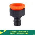 1-Piece 1/2-inch and 3/4-inch Garden Tap and 16mm Hose Pipe Connectors for Water Tap to Hose Pipe Connector Joiner Fitting Quick Coupler Adapter Tap to Water Hose Pipe Connector..