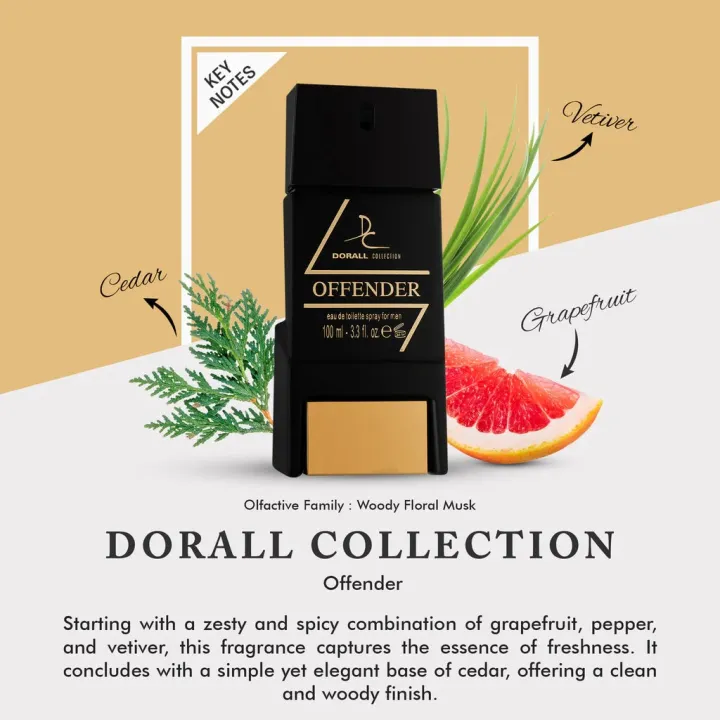 International UAE product Dorall collection DC OFFENDER perfume for ...