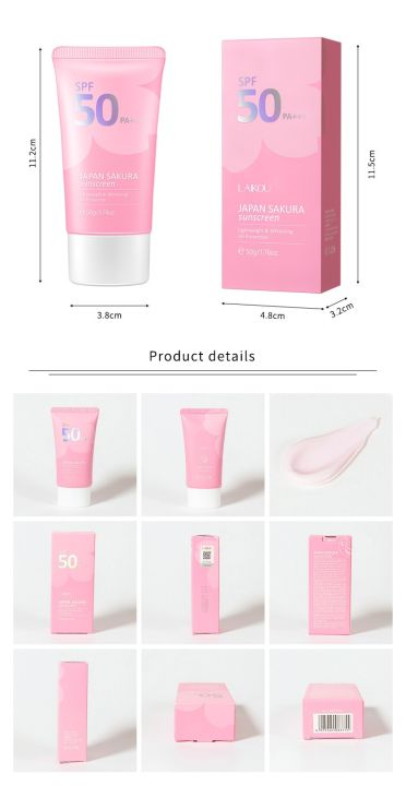 Laikou%20Japan%20Sakura%20Sunscreen,%20SPF50++,%2050%20gm%20-%20Image%205