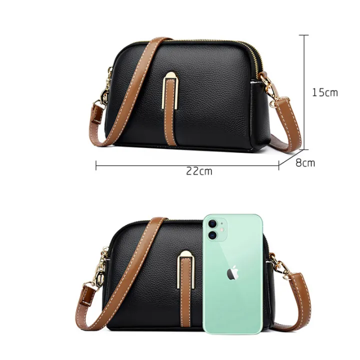 100%25%20Genuine%20Leather%20Shoulder%20bag%20Women%20Handbag%20Designer%20Cowhide%20Flap%20Bag%20Luxury%20Women's%20Messenger%20Bags%20Crossbody%20Bags%20For%20Women%20-%20Image%203