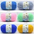 50g/Set Milk Cotton Yarn Fine Quality Hand-Knitting Thread Soft Warm DIY Cotton Threads Baby Wool For Hand Knitting Crochet Yarn.