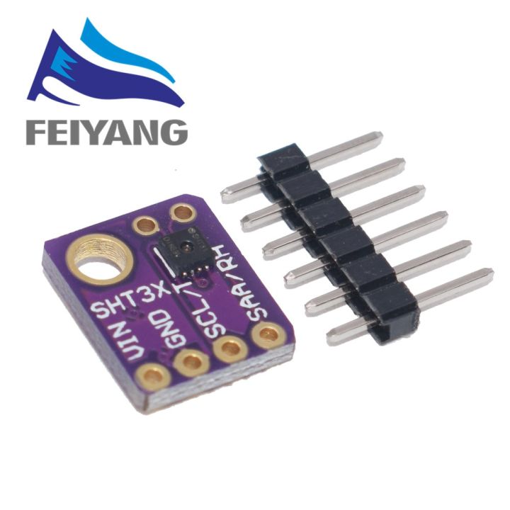SHT31%20Temperature%20SHT31-D%20Humidity%20Sensor%20Module%20Microcontroller%20IIC%20I2C%20Breakout%20Weather%203V%205V%20Compliant%20For%20Arduino%20-%20Image%202