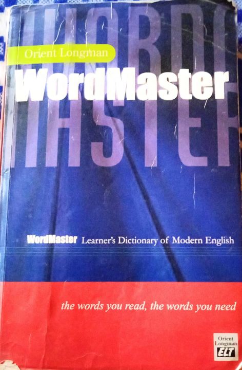 Orient Longman Wordmaster: Learners Dictionary of Modern English By Usha Aroov