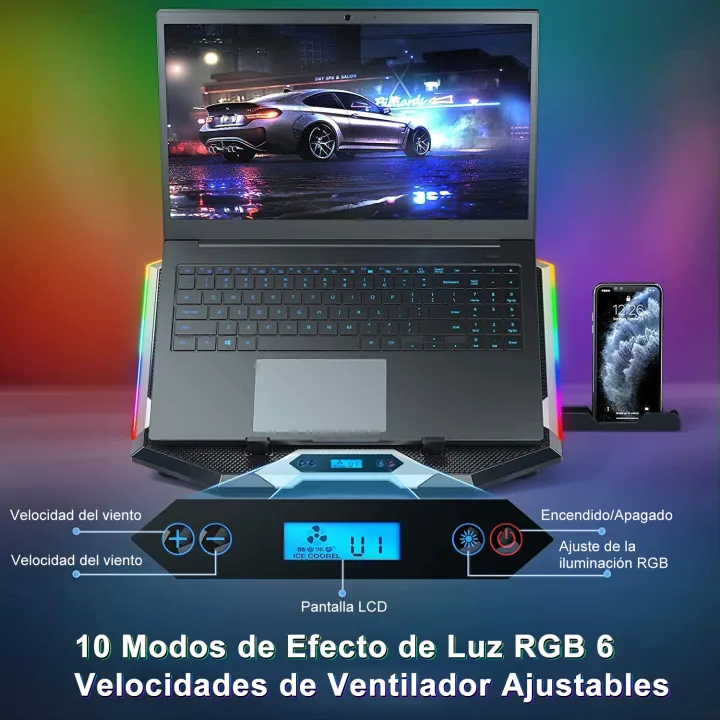 Laptop%20Cooling%20Pad,%208%20Fans%206%20Gear%20Laptop%20Cooler,%206%20Height%20Adjustable%20Laptop%20Stand,%20RGB%20Gaming%20Cooling%20Pad%20for%2011-17.3%20inches%20Laptop%20-%20Image%209