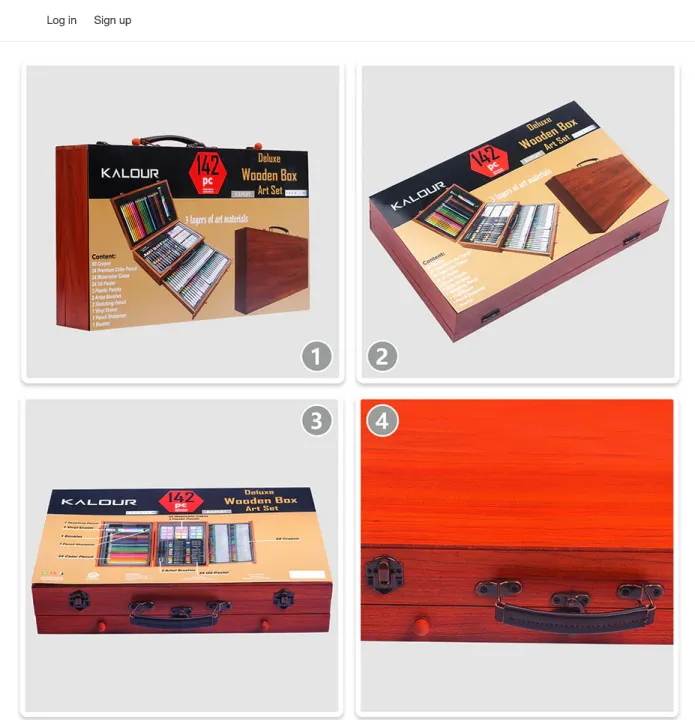 KALOUR%20%20Drawing%20Stationery%20142%20Pieces%20Wooden%20Box%20Children's%20Painting%20Set%20Oil%20Pastel%20Crayons%20Pencil%20Set%20Art%20Supplies%20-%20Image%205