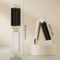Cute Folding Airbag Comb With Mirror Silicone Cartoon Folding Combs Girls Women Portable For Travel Head Massager Relax-MOILY. 