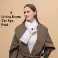 Heated Scarf Electric Heat Scarves with 3 Heating Levels Rechargeable Shawl Neck Warmer Gift for Women Men Drop Sping. 
