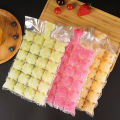 10pcs/Pack Disposable ice pack edible frozen ice cube mold household self-sealing ice tray freezer bag with passion ice bag.